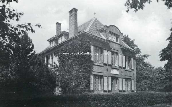 Noord-Holland, 1927, Bussum, De ontwikkelingsgeschiedenis van het Hollandsche landhuis. Woonhuis van Jan Veth te Bussum. Architect K.P.C. te Bazel