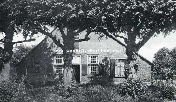 Noord-Holland, 1927, Laren, De ontwikkelingsgeschiedenis van het Hollandsche landhuis. Oud-Saksische boerderij te Laren (N.-H.)