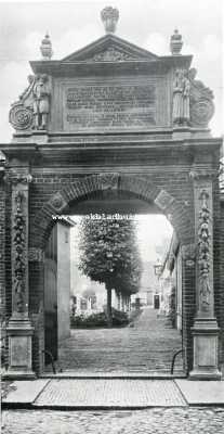 Gasthuizen te Groningen. Poort van het St. Antony-Gasthuis te Groningen