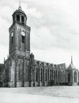 Overijssel, 1927, Deventer, De Groote of St. Lebuinuskerk te Deventer