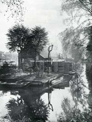 Utrecht, 1927, Onbekend, Buurtje aan den weg Utrecht-De Bildt nabij het Fort De Bildt