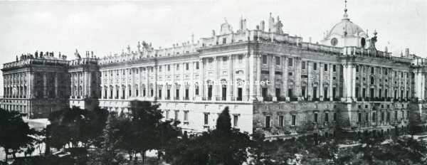 Spanje, 1927, Madrid, Het Koninklijk Paleis te Madrid