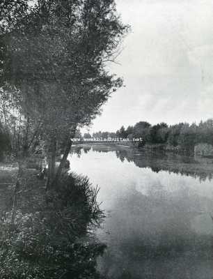Zuid-Holland, 1928, Nederslingeland, De Giessen bij Neder Slingeland, gezien van de Pinkeveersche Brug