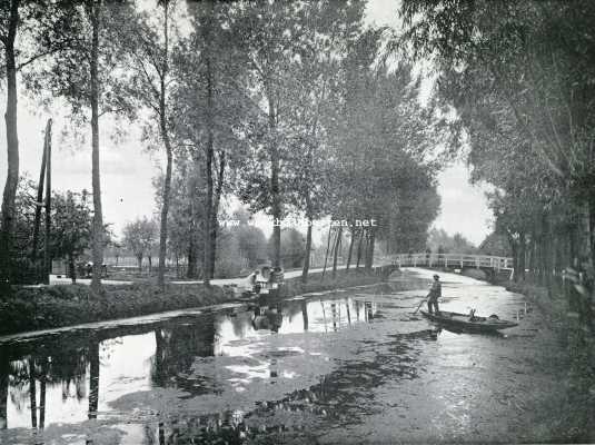 Zuid-Holland, 1928, Noordeloos, Om en bij de Giessen. De Noordeloos nabij het dorp van denzelfden naam