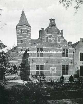 Zuid-Holland, 1928, Schelluinen, Om en bij de Giessen. De oude pastorie van Schelluinen. Gezien van het Zuiden