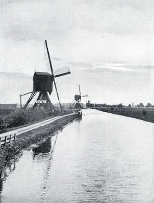 Zuid-Holland, 1928, Onbekend, Om en bij de Giessen. Molens aan de Schelluinsche Vliet