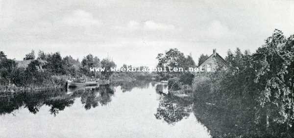 Zuid-Holland, 1928, Onbekend, Om en bij de Giessen. De Giessen bij de Pinkeveersche Brug