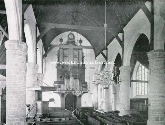 Zuid-Holland, 1928, Rijswijk, Rijswijk bij Den Haag. Het inwendige van Rijswijk's Hervormde Kerk