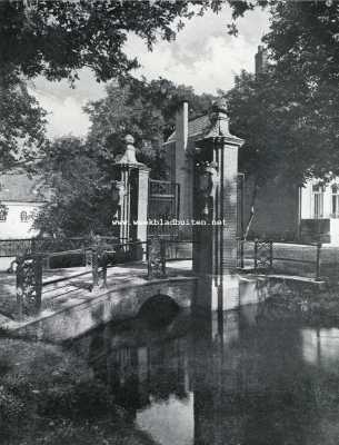 Zuid-Holland, 1928, Rijswijk, Rijswijk bij Den Haag. De oude toegangspoort van Overvoorde