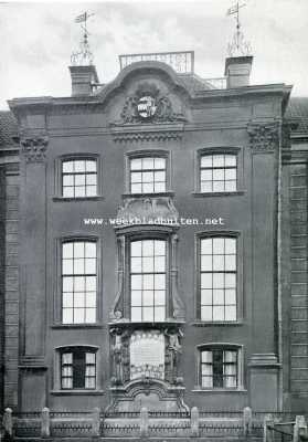 Utrecht, 1928, Utrecht, De fundatie van Renswoude te Utrecht. Middengedeelte van den voorgevel
