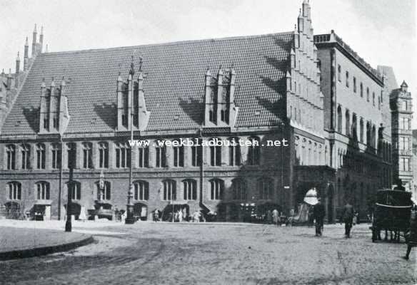 Duitsland, 1928, Hannover, Oud-Hannover. Het oude Raadhuis