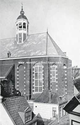 Friesland, 1928, Sneek, De Groote of St. Maartenskerk te Sneek. Het koor der  Groote of St. Maartenskerk te Sneek