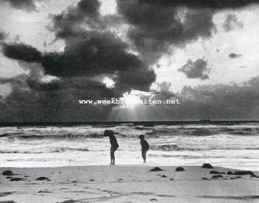 Amerika, 1928, Onbekend, Aan het strand van Miami (Florida)