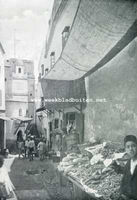 Algerije, 1928, Algiers, ALGIERS. STRAAT IN DE KASBAH