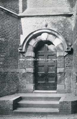 Overijssel, 1928, Zwolle, De ingang van de Bethlehemsche Kerk te Zwolle