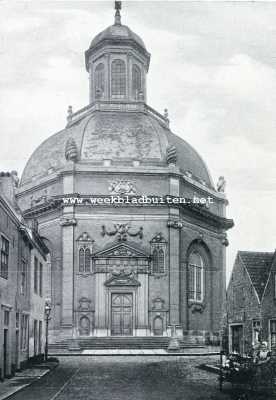 Zeeland, 1928, Middelburg, Oud-Middelburg. Het front der Oostkerk