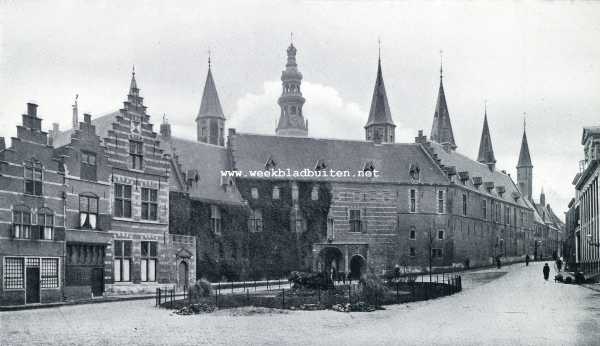 Oud-Middelburg. De Balans te Middelburg, met bijgebouwen