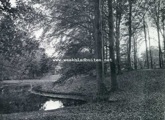 Utrecht, 1928, Willinkshof, Snelverkeer contra natuurschoon. De straatweg Utrect-Zeist-Driebergen. Willinkshof, openbaar wandelpark