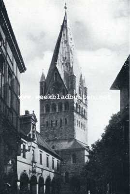 Duitsland, 1928, Soest, Toeristenervaringen. Dom en Raadhuis te Soest