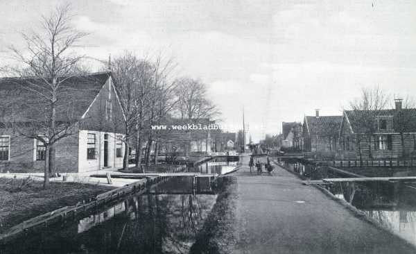 Noord-Holland, 1928, Aalsmeer, Aalsmeer. Vaartje te Aalsmeer