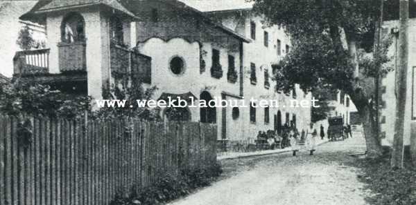 Oostenrijk, 1928, Lngenfeld, Langenfeld in Tirol. Gasthof zum Hirschen