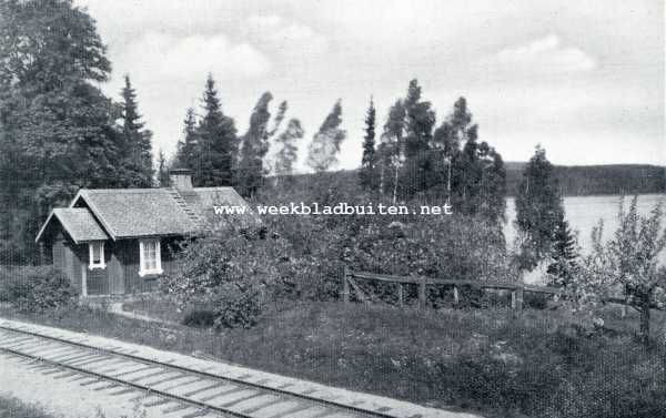 Zweden, 1929, Onbekend, ZWEEDSCHE TUINKUNST. STATIONSBEPLANTING IN ZWEDEN