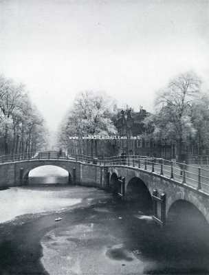 Noord-Holland, 1929, Amsterdam, Een betooverde wereld. De Reguliersgracht te Amsterdam