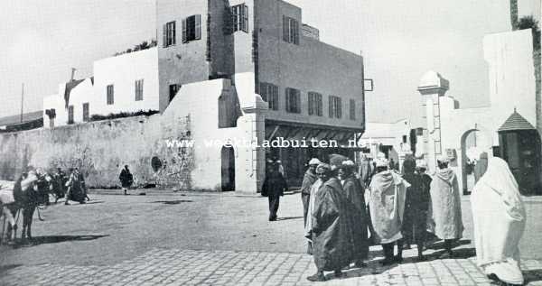 Marokko, 1929, Tanger, Tanger. Aan de haven