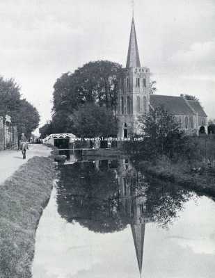 Noord-Holland, 1929, Kortenhoef, Vaartje te Kortenhoef