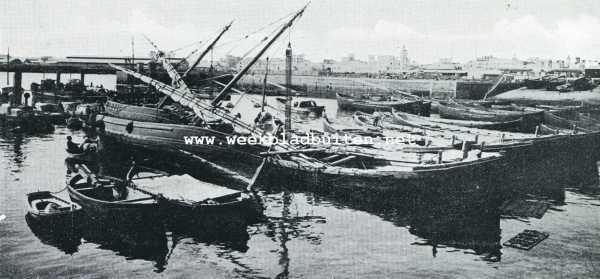 Frankrijk, 1929, Marseille, Marseille. Aan de haven