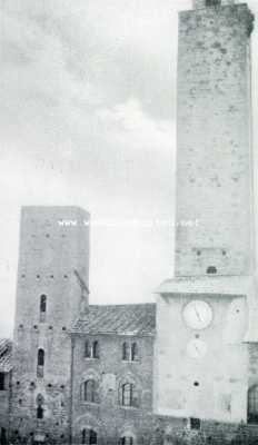 Itali, 1929, San Gimignano, San Gimignano. De Torre dell' Orologio