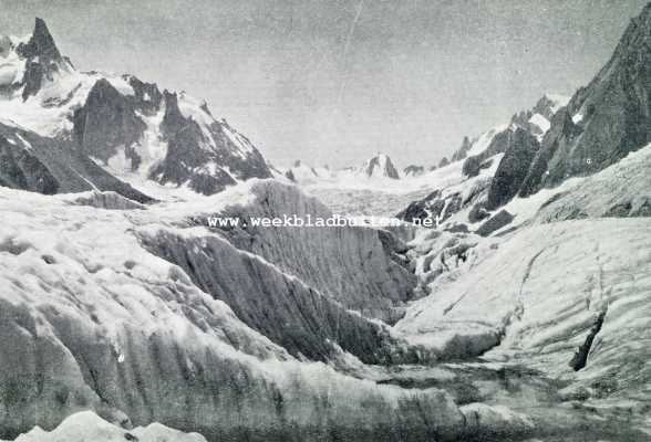 Frankrijk, 1929, Chamonix, CHAMONIX. MER DE GLACE