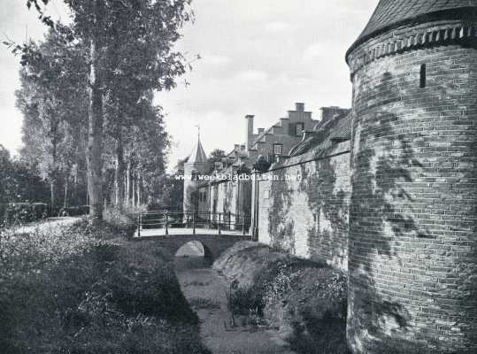 Noord-Holland, 1929, Loosdrecht, De Sypestein. Gracht en wallen