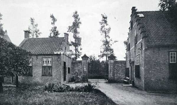 Noord-Holland, 1929, Loosdrecht, De Sypestein. De poortgebouwen