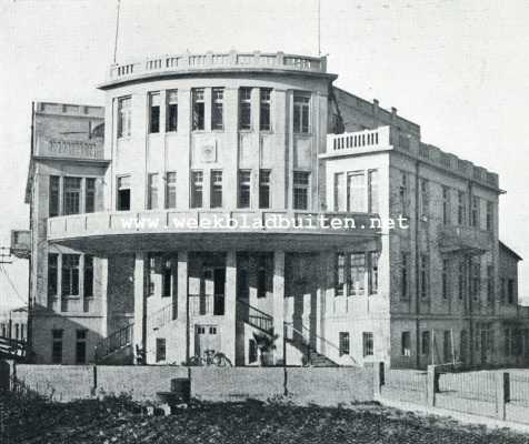 Isral, 1929, Tel Aviv, Het nieuwe Stadhuis te te Tel-Aviv