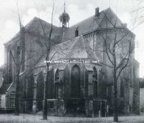 Utrecht, 1929, Utrecht, De oude Utrechtsche kerken. Gezicht op het koor en het Zuider-Transept der Sint-Pieterskerk