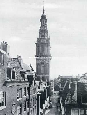Noord-Holland, 1929, Amsterdam, De toren van de Zuiderkerk te Amsterdam