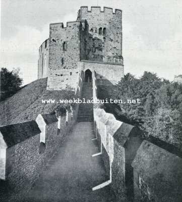 Engeland, 1929, Arundle, Arundle Castle. Het oudste deel van Arundle Castle