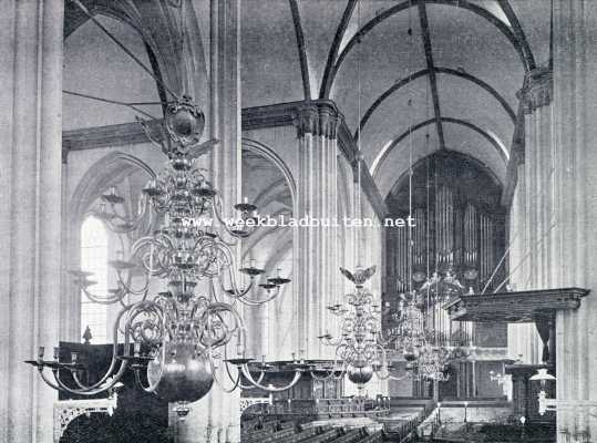 Gelderland, 1930, Nijmegen, De Groote Kerk te Nijmegen, interieur
