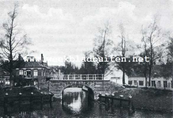 Zuid-Holland, 1930, Leiden, Leiden. Vlietbrug
