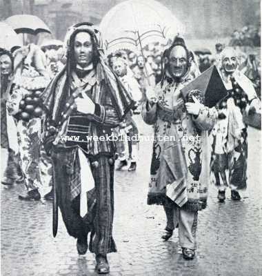 Duitsland, 1930, Villingen-Schwenningen, Carnaval.  Carnaval in Villingen
