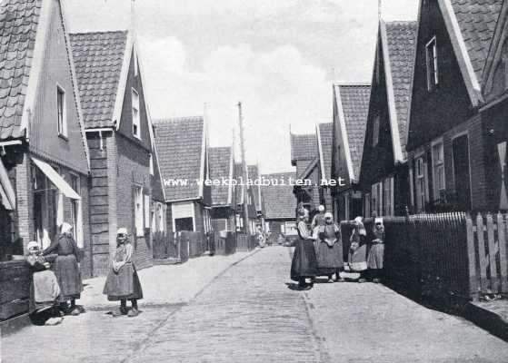 Noord-Holland, 1930, Marken, Marken. Een buurtje op Marken