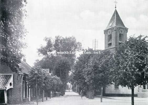 Leersum. Hoofdstraat in Leersum