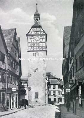 Duitsland, 1930, Hall, De Josentoren te Hall