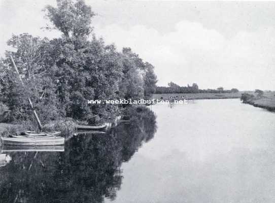 Op Friesland's wateren. De Lijen (bij het Bergumermeer)