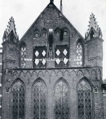 Gelderland, 1930, Arnhem, Gevel in de Bakkerstraat te Arnhem