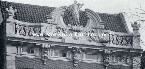 Noord-Holland, 1930, Amsterdam, Gevel aan de Heerengracht te Amsterdam