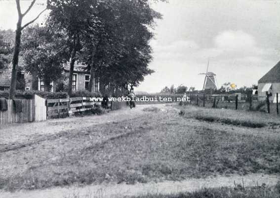 Friesland, 1930, Nes, Naar Ameland. Ameland. - Gezicht op Nes