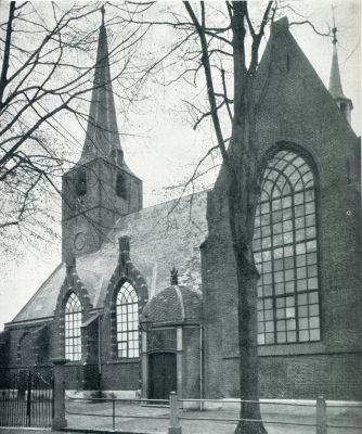 Zuid-Holland, 1931, Koudekerk aan den Rijn, DE KERK TE KOUDEKERK