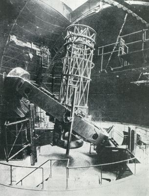 Amerika, 1931, Mountwilson, DE REUSACHTIGE TELESCOOP OP DEN MOUNTWILSON